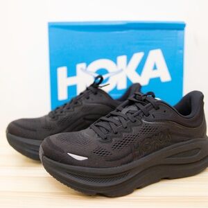 HOKA Bondi 9 Women’s Running Shoes Black | New in Box  size 9.5